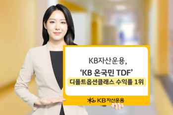 KB운용 '온국민 TDF', 디폴트옵션 클래스 수익률 1위